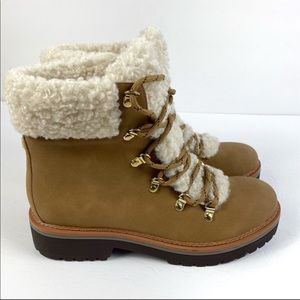 Tommy Hilfiger Women’s Tan Ron 2 Hiker Boots